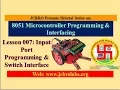 Lesson 7 Input Port Programming Switch Interfacing