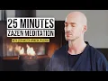 25 Minute Zazen Meditation | Path to the inner center with Zen-Master Hinnerk Polenski