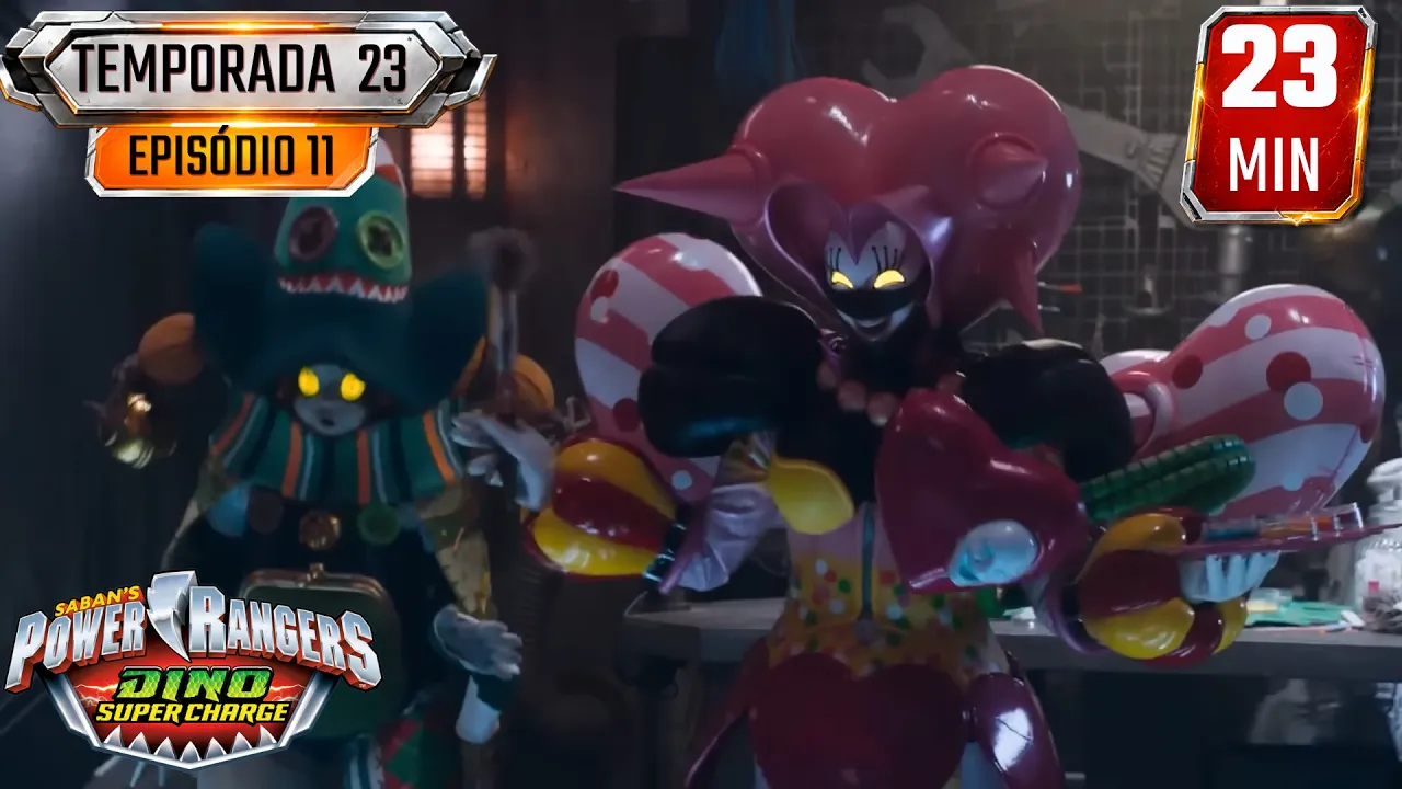 Power Rangers para Crianças | Dino Super Charge | Episódio Completo | E11 | Amor na primeira luta