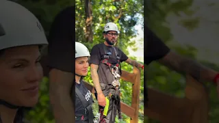 Raphy Pina, Natti Natasha y su familia vivieron una aventura en el Yunque de Puerto Rico