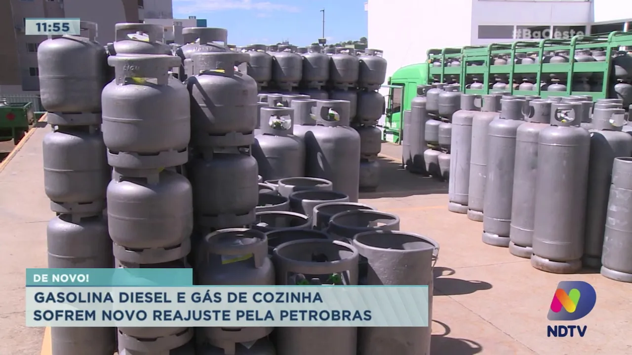 De novo! Gasolina, diesel e gás de cozinha sofrem novo reajuste pela Petrobras
