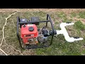 Trash Pump Irrigation System cheap and easy