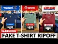 We Tested T-Shirts From Walmart Target Costco 8 Stores These FAILED