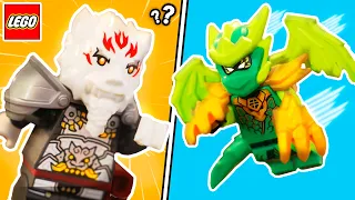 i built the new ninjago dragons rising sets