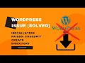 Installation Failed Couldn t Create Directory Plugin Theme Installation Failed Solved