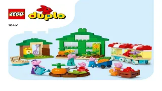 👶 LEGO instructions 👶 DUPLO 👶 10461 👶 Grandpa Pig's Garden and Greenhouse 👶