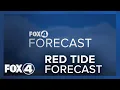 Red Tide Forecast for March 17th