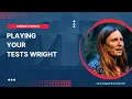 Playing your tests wright Debbie O Brien Angular Tiny Conf 2023