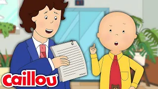 Caillou İşe Gidiyor | Çocuklar için çizgi filmler | Caillou Türkçe