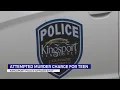 TBI Teen accused of shooting Kingsport officer charged with attempted first-degree murder