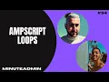 Marketing Cloud Study Session Learn AMPscript FOR loops and more