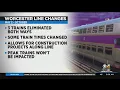 Changes Coming To Worcester-Framingham Commuter Rail Schedule