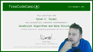 JavaScript Algorithms and Data Structures Certification Review FreeCodeCamp Certification
