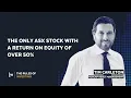The only ASX stock with a return on equity of over 50%