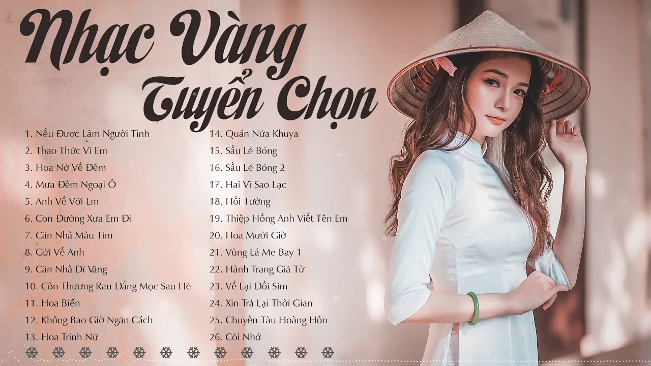 Nếu Được Làm Người Tình, Thao Thức Vì Em - Tuyệt Đỉnh Nhạc Vàng Nghe Hay Thánh Thót