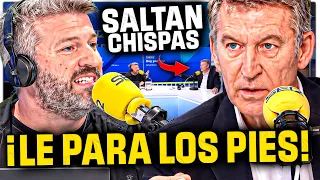 FEIJÓO HUMILLA EN DIRECTO AL PRESENTADOR DE LA RADIO DE SÁNCHEZ. INTENTA UNA ENCERRONA Y LE SALE MAL