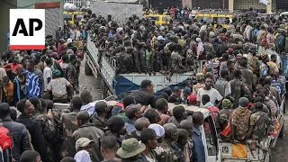 Congo Soldiers Seen In Bukavu As M23 Rebel Group Advances Into South Kivu  Congo Soldiers Seen In Bukavu As M23 Rebel Group Advances Into South Kivu