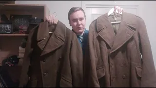 British P40 and war aid Greatcoats - Quick Comparison