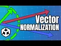 Unity Tips What is vector normalization and how it works