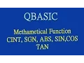 19 Library Functions CINT SGN ABS SIN COS TAN