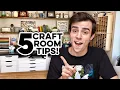 5 Tips To Create A PERFECT Craft Room
