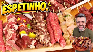 ESPETINHOS PARA CHURRASCO I 6 SABORES QUE MAIS VENDEM I DICAS E TRUQUES - Receitas de Pai