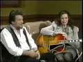 Jessi Colter June Carter Cash sing to Waylon Johnny from the TV show Waylon Jennings Friends