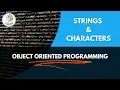 Strings and Characters Operations Java Programming Object Oriented Programming IGNOU BCA MCS24