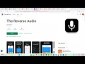 REVERSE Singing Challenge App Record Play Backwards Instantly for Free