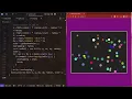 Bouncing Ball Animation Using HTML CSS and JavaScript - RAIN SOUNDS NO TALKING