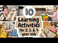10 Cheap Learning Activities for Toddlers Preschoolers Ways to Homeschool Toddlers Preschoolers