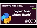 making a regex not match itself intermediate anthony explains