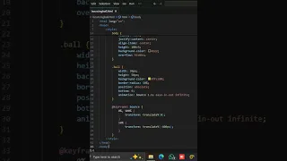 CSS Magic Create a Bouncing Ball Animation