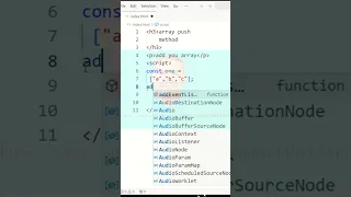 JavaScript Tutorial for Beginners JavaScript learn array push method tag