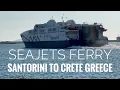 Download Lagu Santorini to Crete - Ferry and Ports