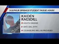 Sulphur Springs ISD mourns loss of middle school student