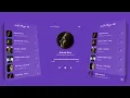 Create Music player with playlist using HTML CSS JavaScript