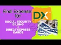 Final Expense 101 - Social Security Billing Direct Express Cards