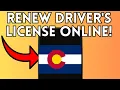 How To Renew Driver s License Online In Colorado Full Guide 2025