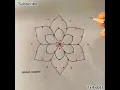 Lagu 🌹Very Easy and Simple Rangoli Design 7*4🌺7*4Dot Daily Kolam🌺🌼Pandaga Muggulu🌺🌼Beautiful Rangoli