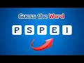 Guess the 100 Scrambled Words l