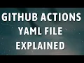GitHub Actions YAML File in Explained Made Easy CodeKamikaze 3