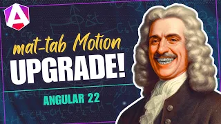 Fix awkward Angular Material tab animations