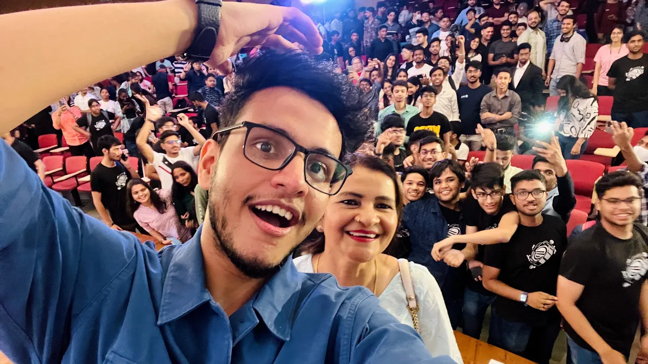 Nischay ko Apne hi College Mein as Chief Guest Bulaya😍 - IIITD Meetup