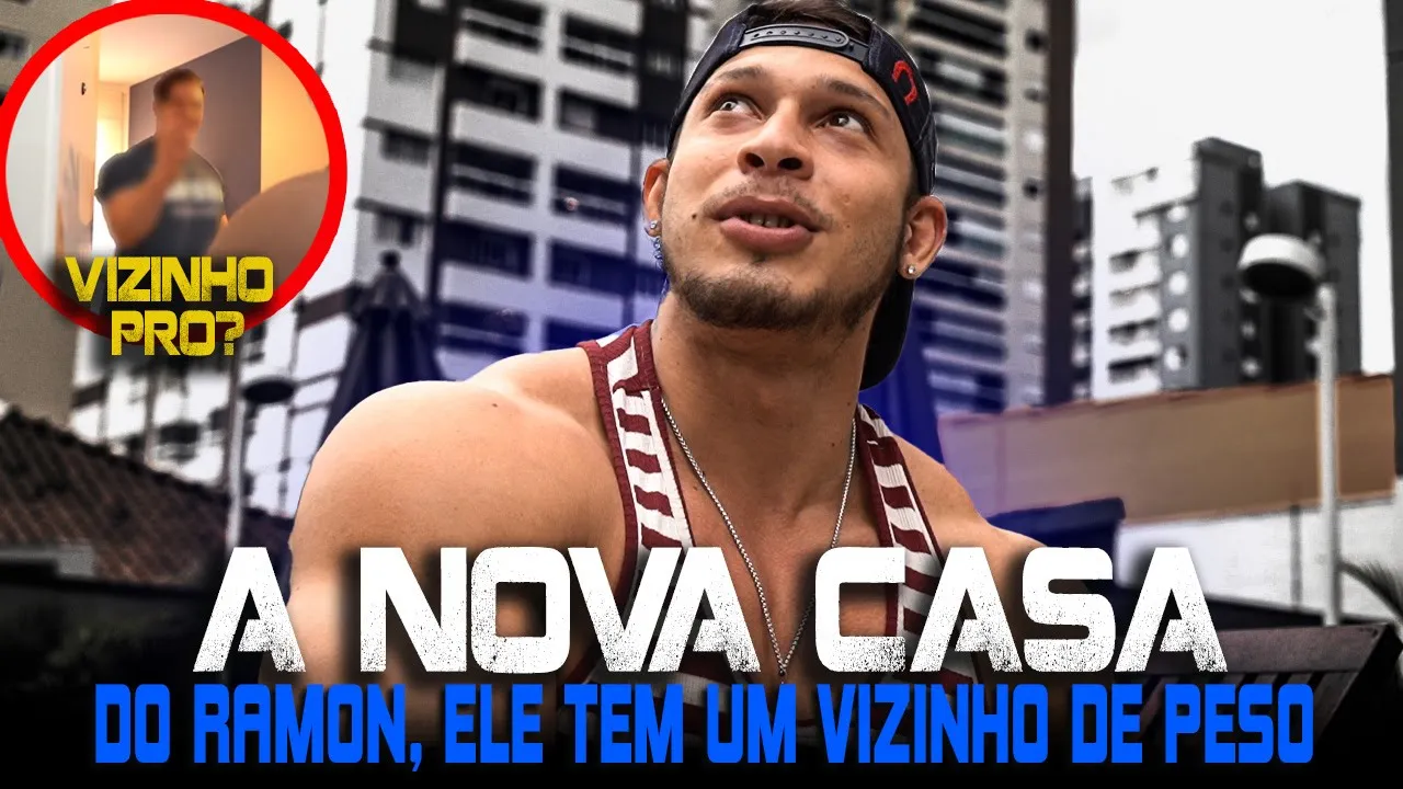 A NOVA CASA DO RAMON, ELE TEM UM VIZINHO ESPECIAL