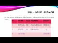 SQL Part 2 DML