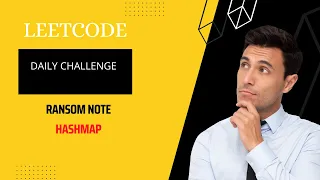 383 Ransom Note Easy Leetcode Daily Challenge