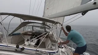 ep42 – Sailing Long Island – Sag Harbor & The Hamptons – Hallberg-Rassy 54 Cloudy Bay – Sep 2018