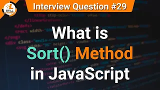 What is Sort Method in JavaScript JavaScript Tutorials in Hindi Interview Question