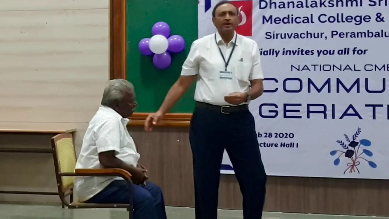 Comprehensive Geriatric Assessment by Dr Arvind Kasthuri part 2